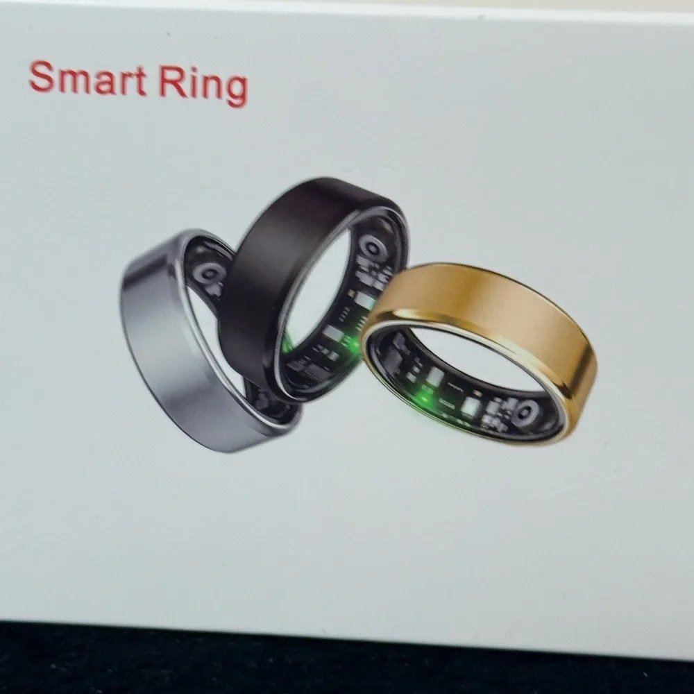 Smart Ring in Black Size 11